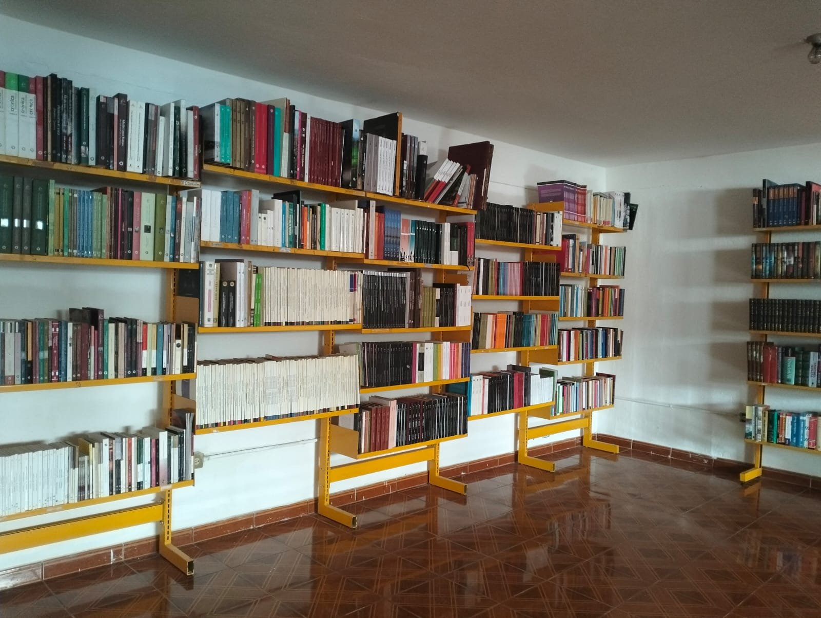Detalle de libros organizados